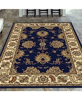 Closeout! Km Home //Navy Navelli Blue 3'3" x 5'4" Area Rug