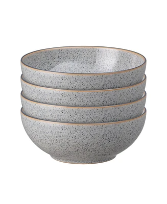Denby Studio Grey 4 Piece Cereal Bowl Set