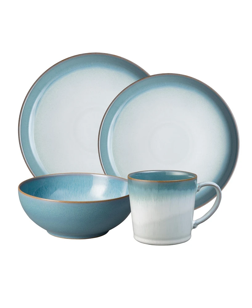 Denby Azure Haze 16 Pc. Dinnerware Set, Service for 4