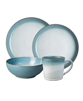 Denby Azure Haze 16 Pc. Dinnerware Set, Service for 4