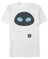 Disney Pixar Men's Wall-e Eve Big Face Costume Short Sleeve T-Shirt