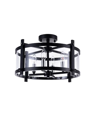 Cwi Lighting Sierra 4 Light Flush Mount