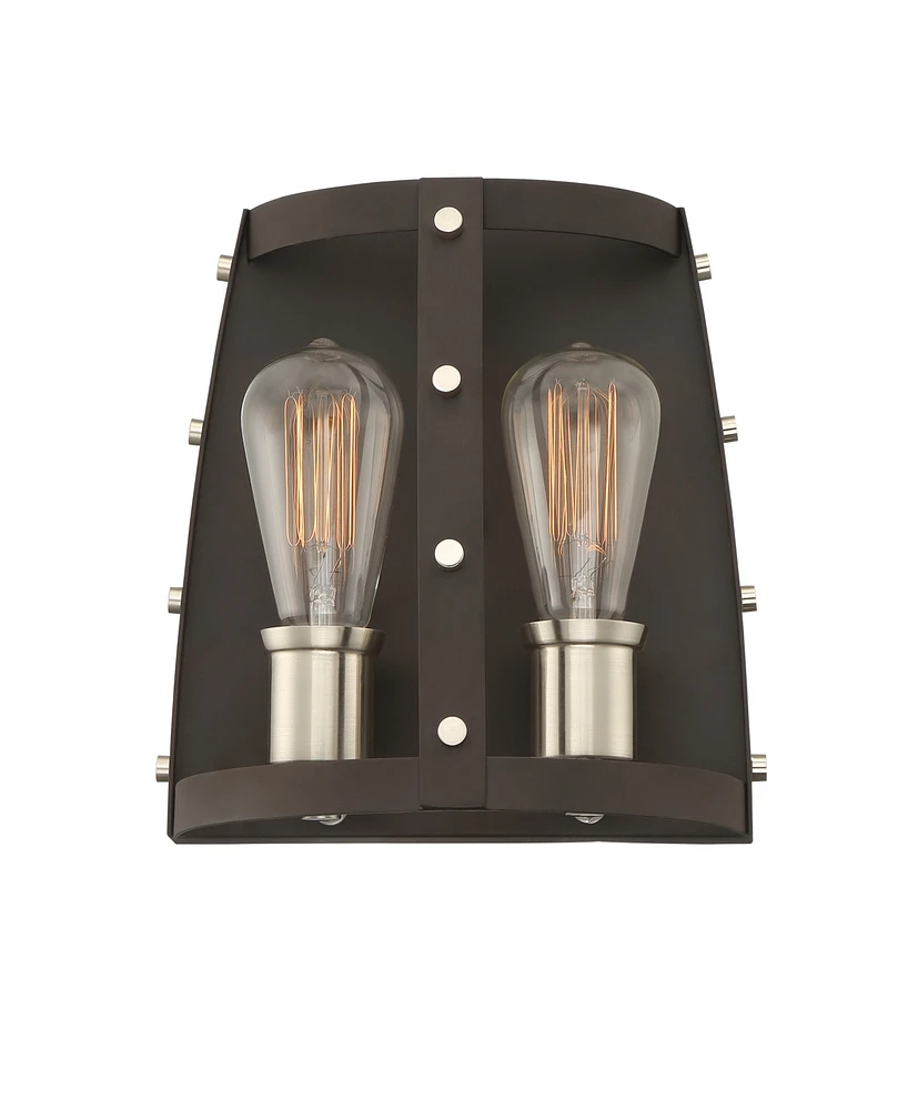Designers Fountain Presidio 2 Light Wall Sconce