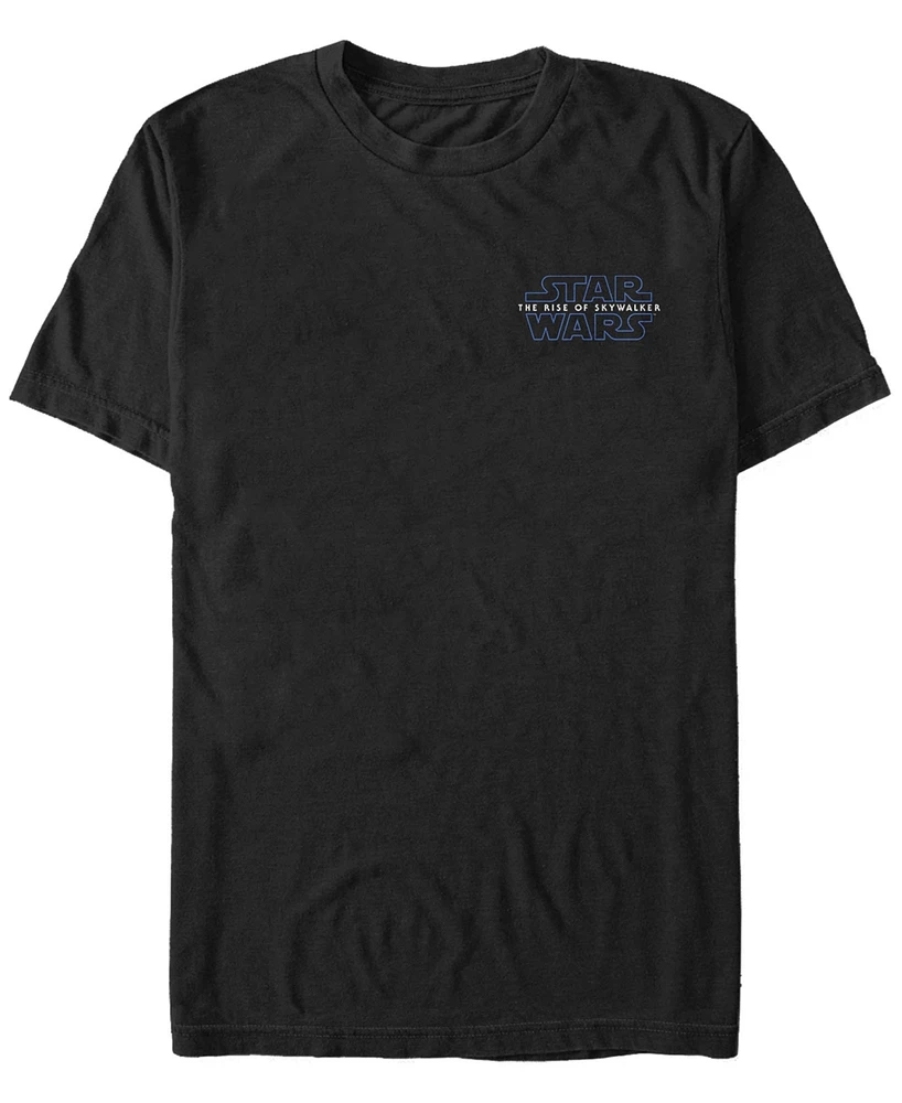 Star Wars Men's Rise of Skywalker Left Chest Logo T-shirt