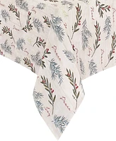 Elrene Holiday Tree Trimmings Tablecloth - 60" x 84" Rectangle