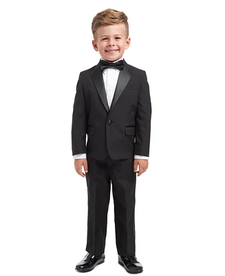 Nautica 4-Piece Tuxedo Suit, Shirt & Bowtie, Toddler and Little Boys