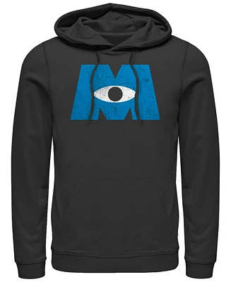 Disney Pixar Men's Monsters Inc. Eye Logo, Pullover Hoodie