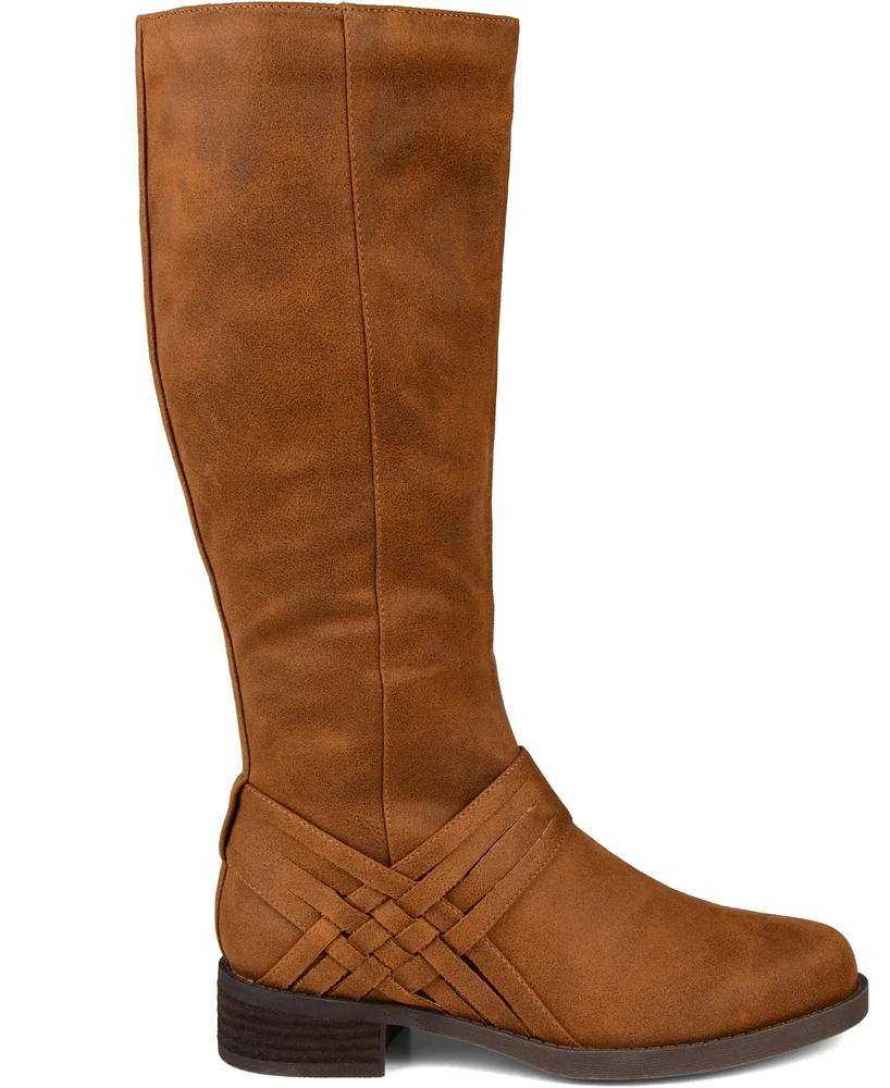 Journee Collection Women's Extra Wide Calf Meg Boot