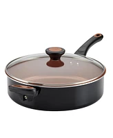 Farberware Glide Copper Ceramic 4 Qt. Covered Saute