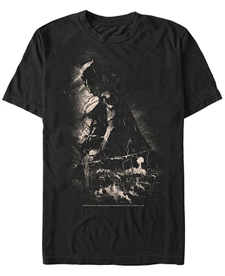 Fifth Sun Dc Men's Batman Stormy Shadows Short Sleeve T-Shirt