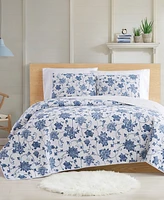 Cottage Classics Estate Bloom 3-Pc. Quilt Set, Full/Queen
