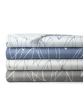 Southshore Fine Linens Modern Foliage Ultra Soft 4-Pc. Sheet Set, Full