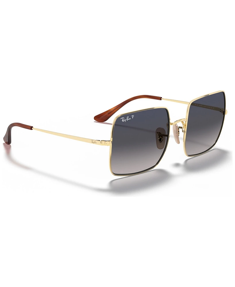 Ray-Ban Square Polarized Sunglasses, RB1971