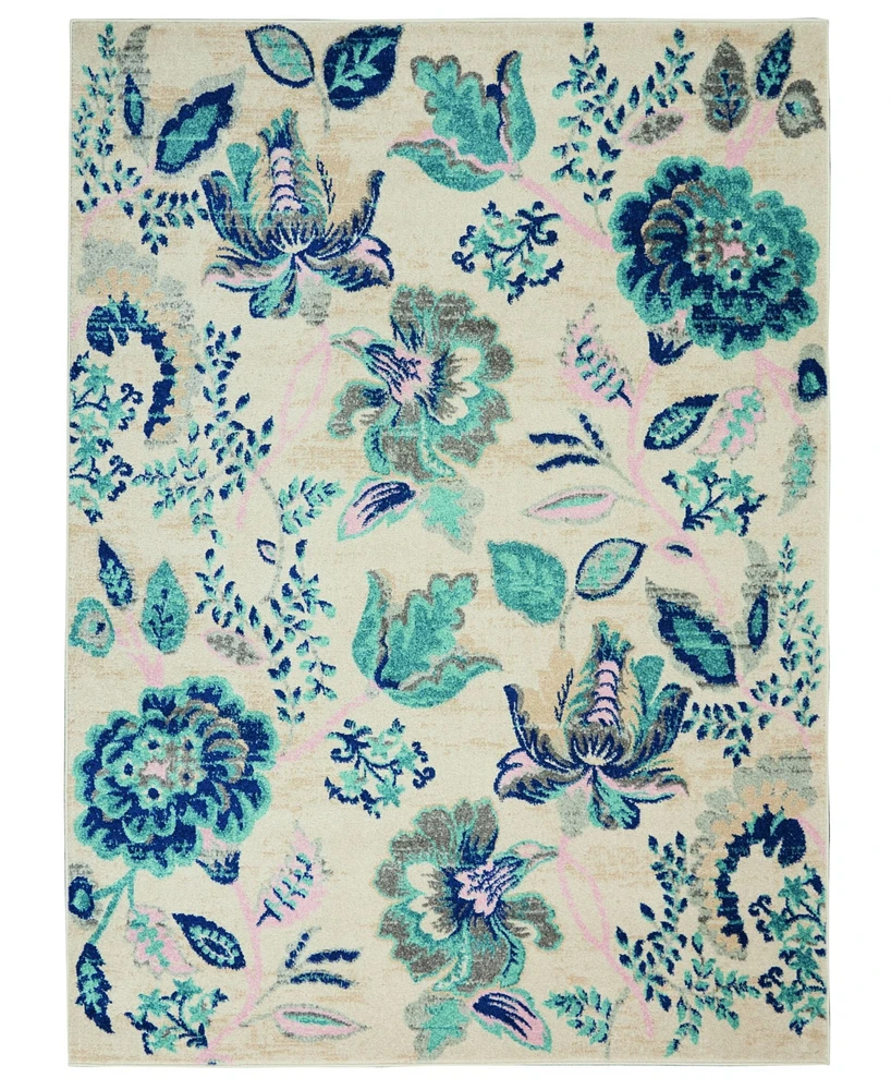 Long Street Looms Peace PEA02 4' x 6' Area Rug