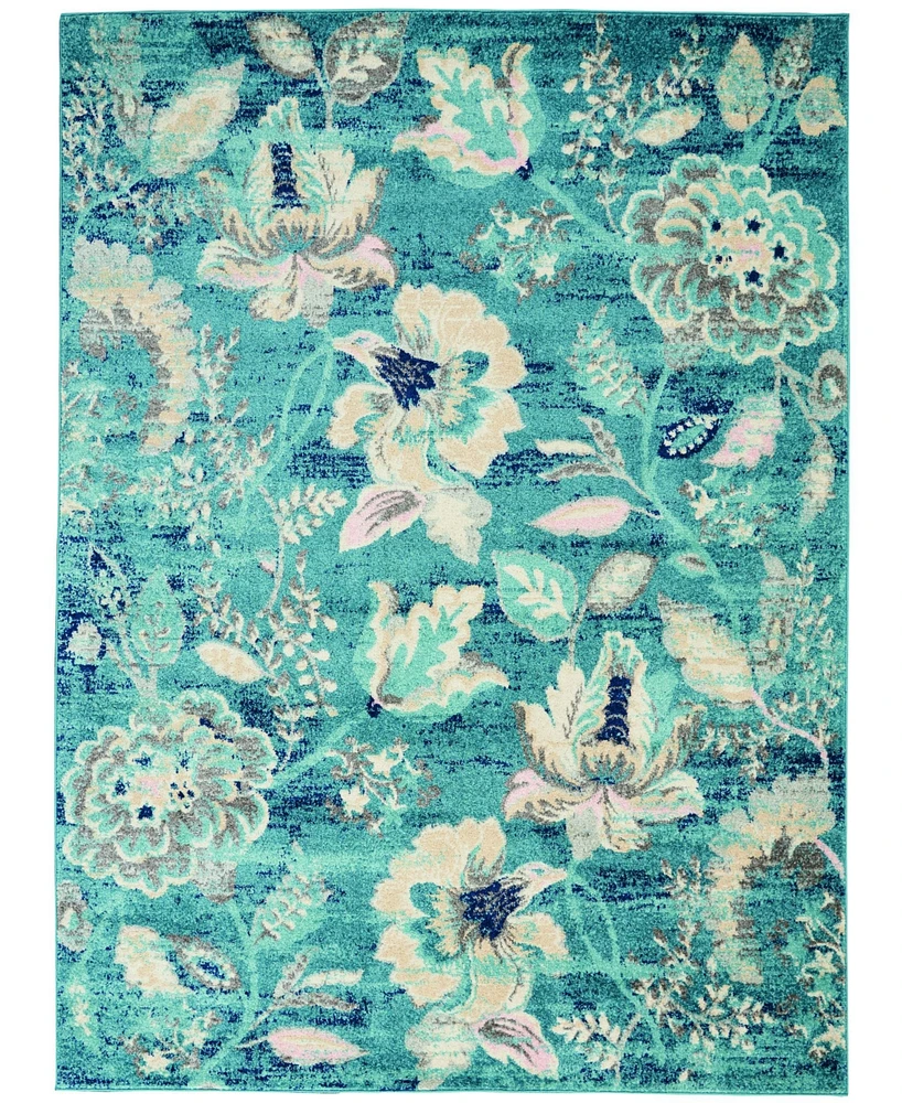 Long Street Looms Peace PEA02 4' x 6' Area Rug