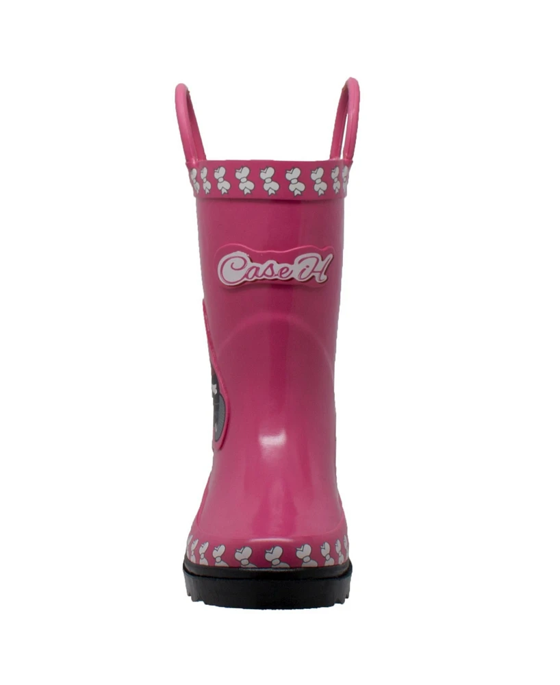 Case Ih Toddler Girls 3D Fern Farmall Rubber Boot