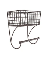 Design Imports Small Farmhouse Towel Rack