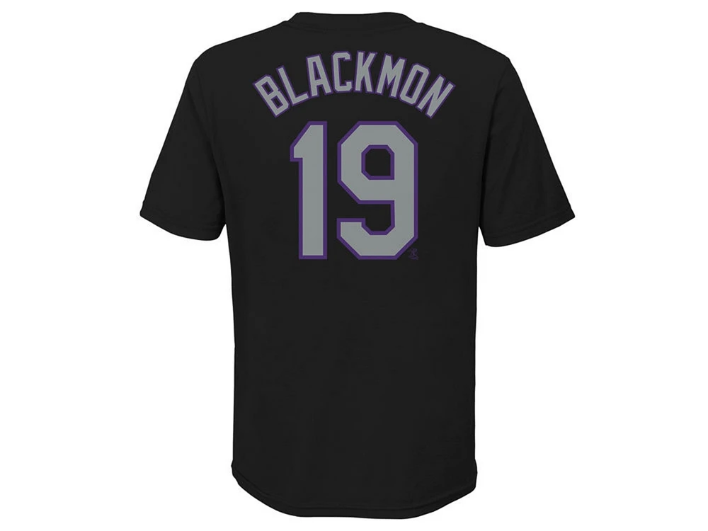 Nike Colorado Rockies Big Boys and Girls Name Number Player T-shirt - Charlie Blackmon