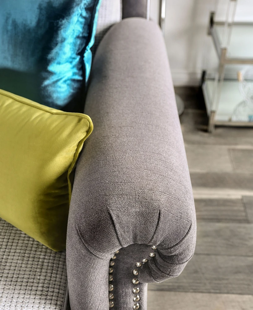 Furniture of America Briarcliffe Upholstered Loveseat