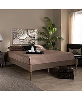 Furniture Cielle French Bohemian Queen Size Bed Frame