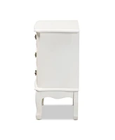 Furniture Gabrielle Victorian 3 Drawers Nightstand