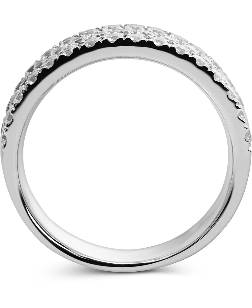 Arabella Cubic Zirconia Pave Band