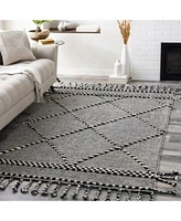 Closeout Livabliss Apache Apa 2306 Black Area Rug