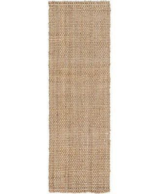 Livabliss Jute Woven Js-2 Wheat 2'6" x 8' Runner Area Rug