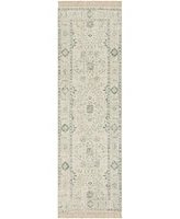Livabliss Zainab Zai-2308 Sage 2'6" x 8' Runner Area Rug