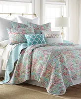 Levtex Karola Lattice Print Decorative Pillow, 14" x 18"