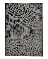 Feizy Gaspar R3835 Multi 1'8" x 2'10" Area Rug