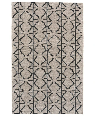 Feizy Enzo R8732 Charcoal 2' x 3' Area Rug