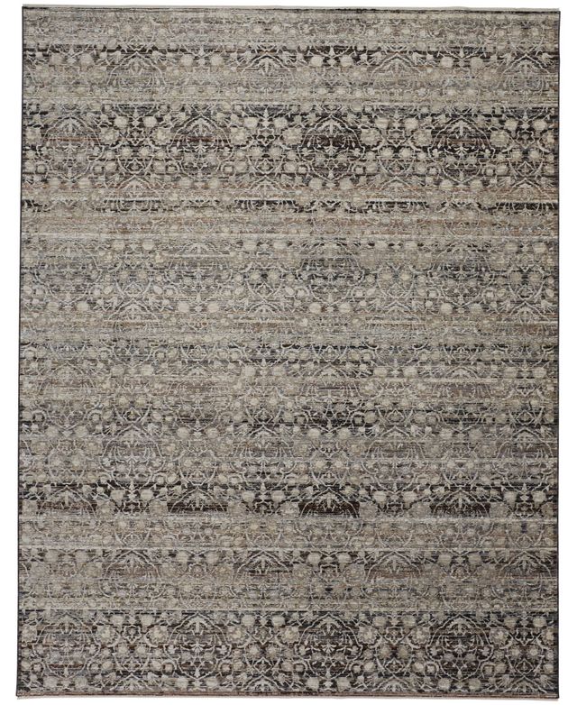 Feizy Caprio R3961 Brown 2' x 3'4" Area Rug