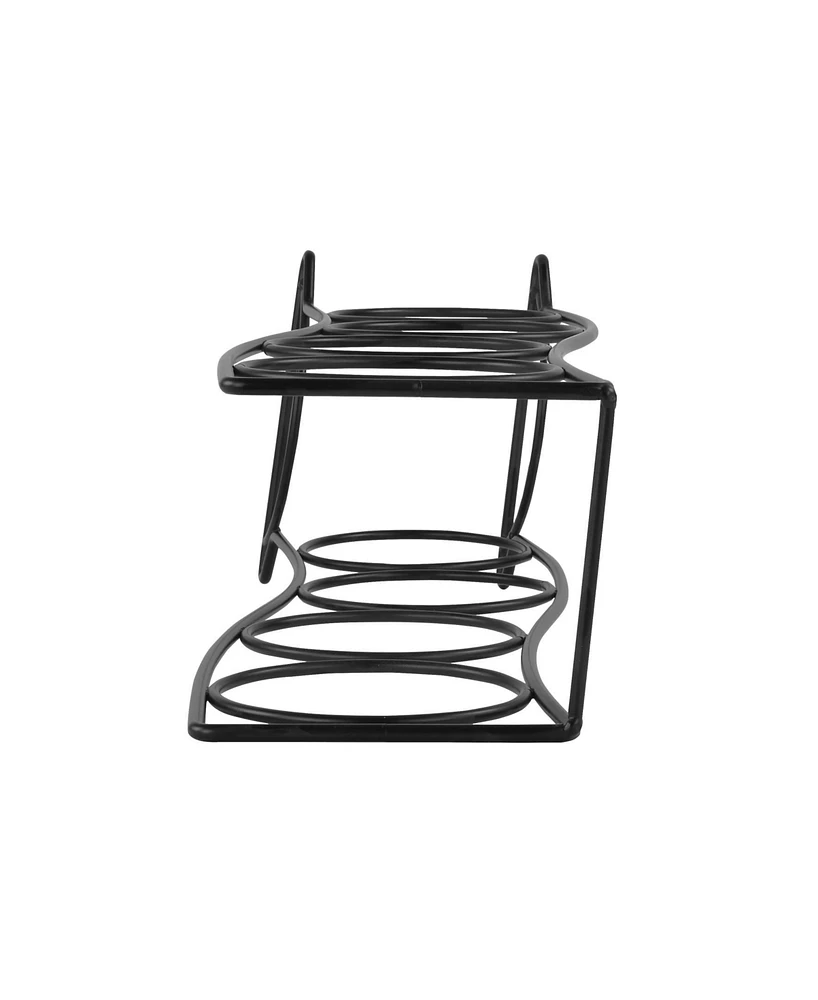Spectrum Curve 4-Bottle Wine Rack