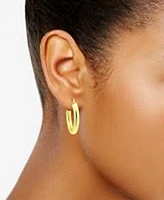 Giani Bernini Polished Hoop Earrings, Created for Macy's