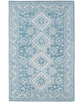 Amer Rugs Boston Bos-64 Teal 8' x 11' Area Rug