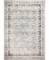 Closeout! Bashian Mesa Mes-05 Ivory, Blue 3'6" x 5'6" Area Rug
