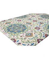 Closeout! Bashian Taron Val-06 Ivory 3'6" x 5'6" Area Rug
