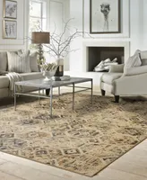 Closeout! Karastan Elements Tunis Beige 8' x 8' Round Area Rug