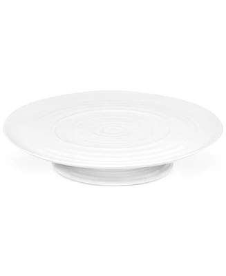 Portmeirion Sophie Conran White Large Footed Cake Plate