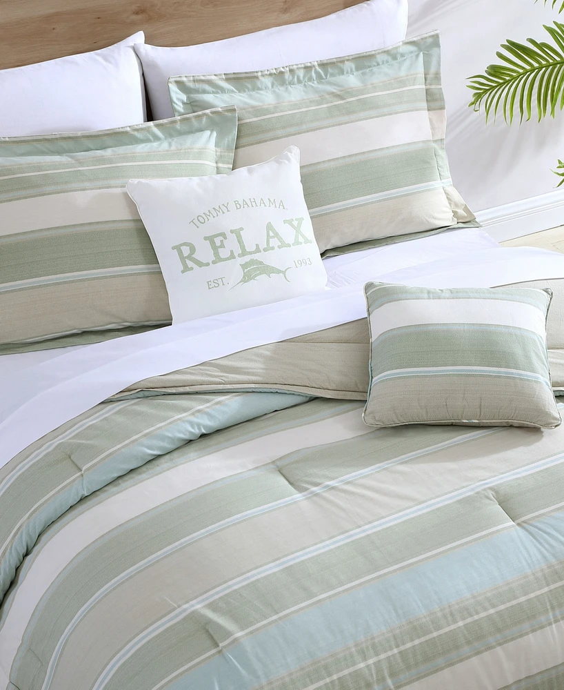 Tommy Bahama Home Serenity 5 Pc. Comforter Set, Queen