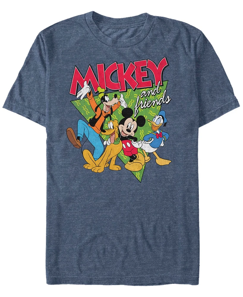 Fifth Sun Men's Funky Bunch Short Sleeve T-Shirt