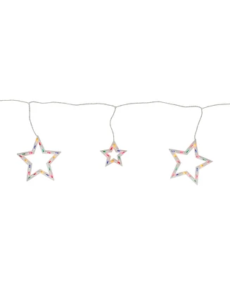 Northlight Multi-Color Star Shaped Mini Icicle Christmas