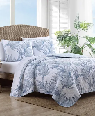 Tommy Bahama Home Kayo Reversible 2-Pc. Quilt Set, Twin