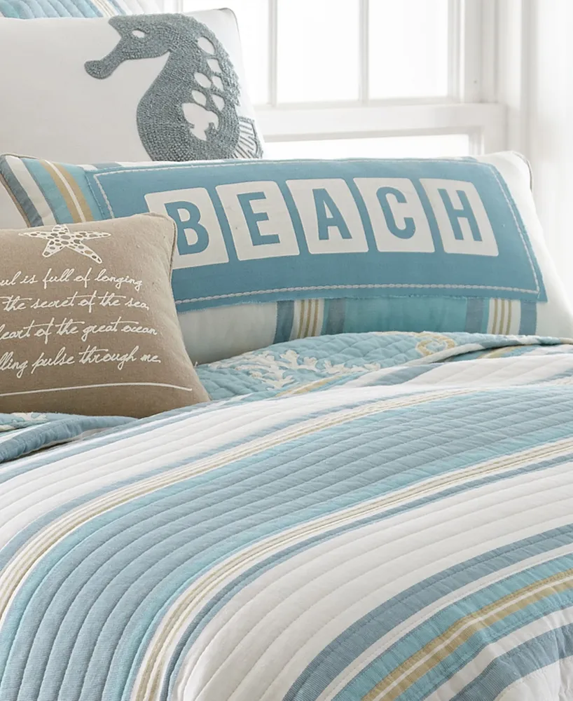 Levtex Kailua Beach Decorative Pillow, 12" x 14"