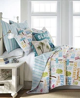 Homthreads Beach Days Quilt Set