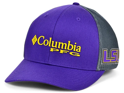 Columbia Lsu Tigers Pfg Trucker Cap