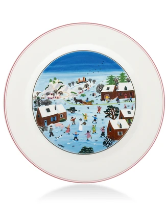 Villeroy & Boch Design Naif Christmas Dinner Plate