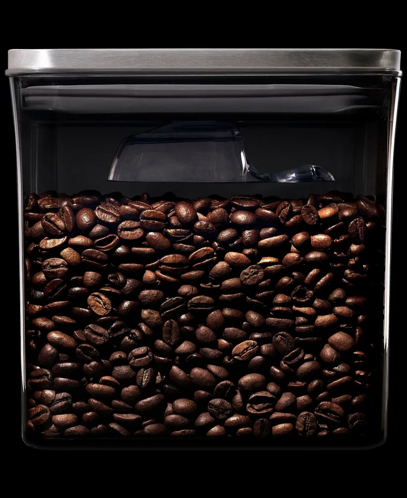 Oxo Steel Pop 1.7-Qt. Coffee Storage Container with Scoop