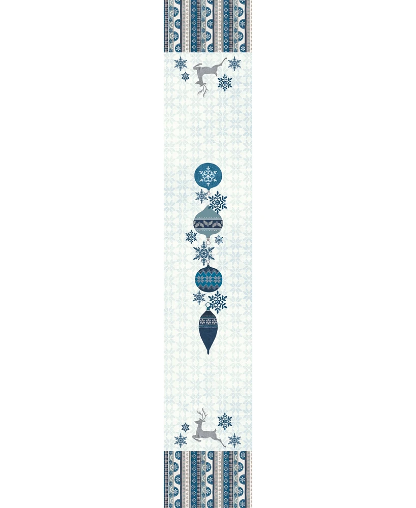 Laural Home Simply Winter Table Runner - 13"x 90"
